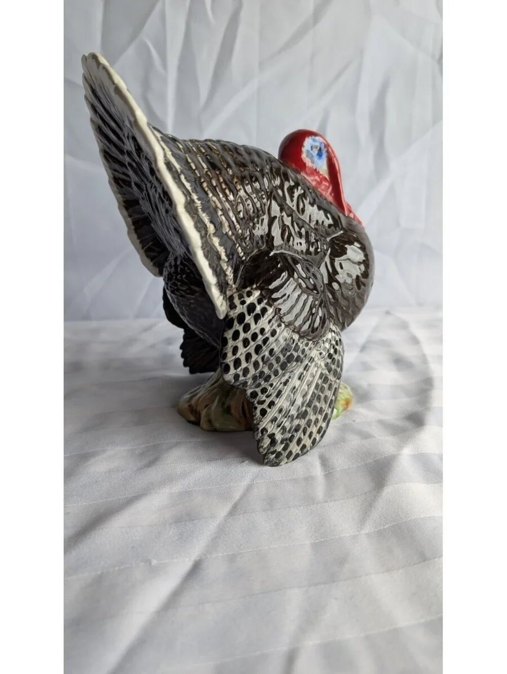 Beswick Turkey Model No. 1957 England Vintage Porcelain Figurine Decor